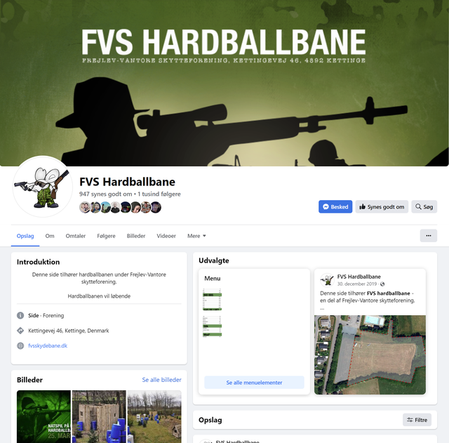 FVS hardballbane - Kammeraterikrig.dk